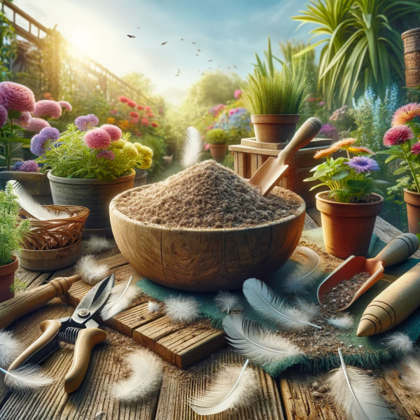 Feather Meal: A Slow-Release Nitrogen Boost for Your Garden Image